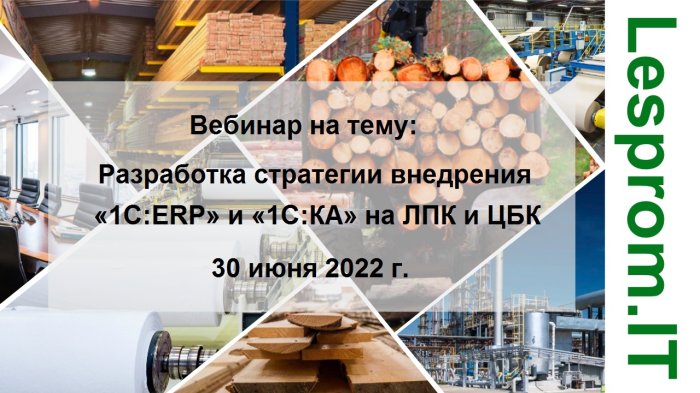 Разработка стратегии внедрения «1С:ЕRP» и «1С:КА» на ЛПК и ЦБК компании Неосистемы Северо-Запад