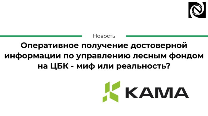 Оперативное получение достоверной информации по управлению лесным фондом на ЦБК – миф или реальность? компании Неосистемы Северо-Запад